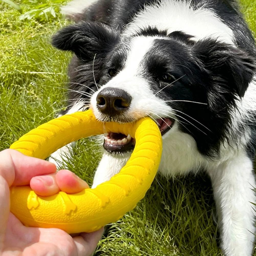 Indestructible Dog Chew Toy - Игрушки-кольца для собак: прочные, для жевания,