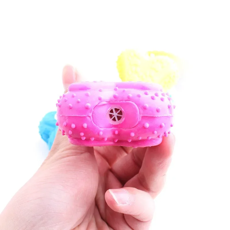 Teeth Cleaning Dog Chew Bone - Прочная резиновая игрушка для собак с