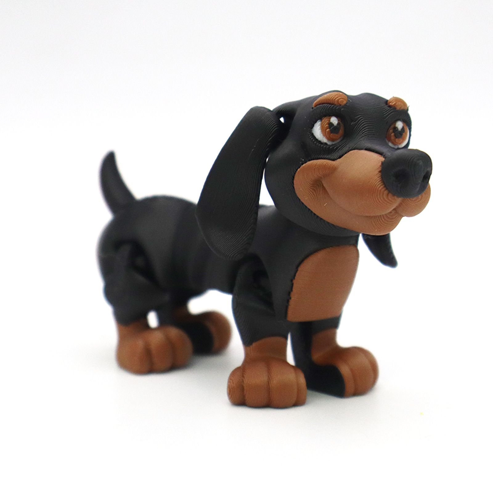 Interactive Squeaky Plush Dog Toy - 3D принт собаки домашний декор модель