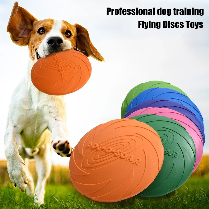 Flying Disc Dog Training Toy - Большой летающий диск для собак с