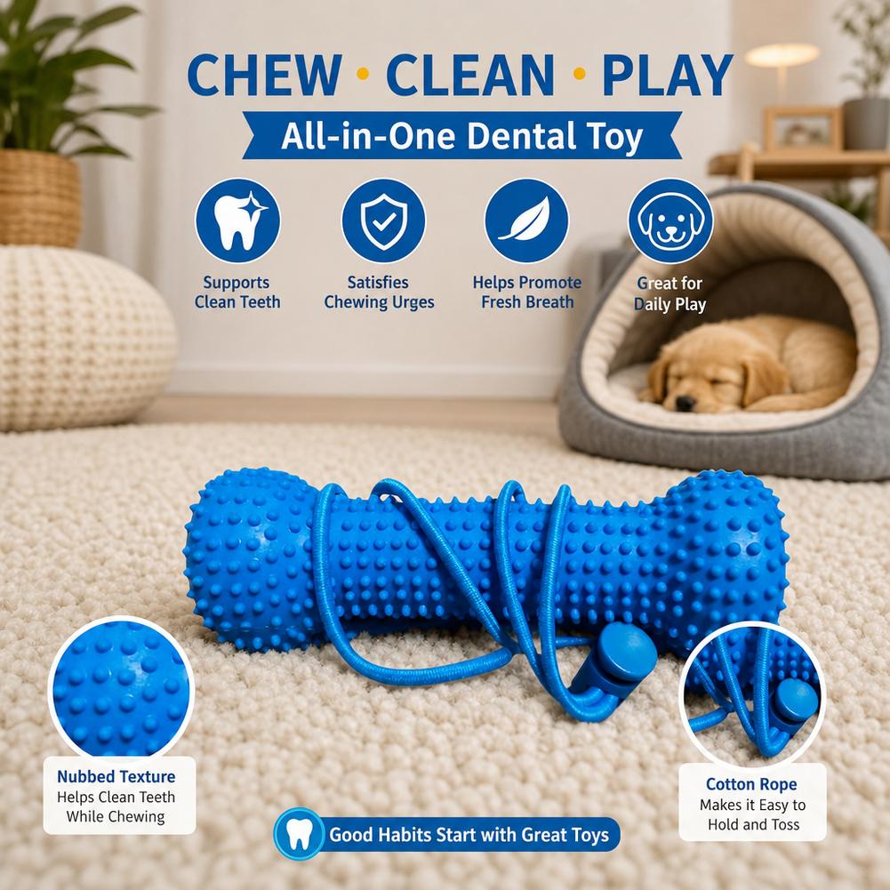 Teeth Cleaning Dog Chew Bone - Жевательная палочка для собак в форме