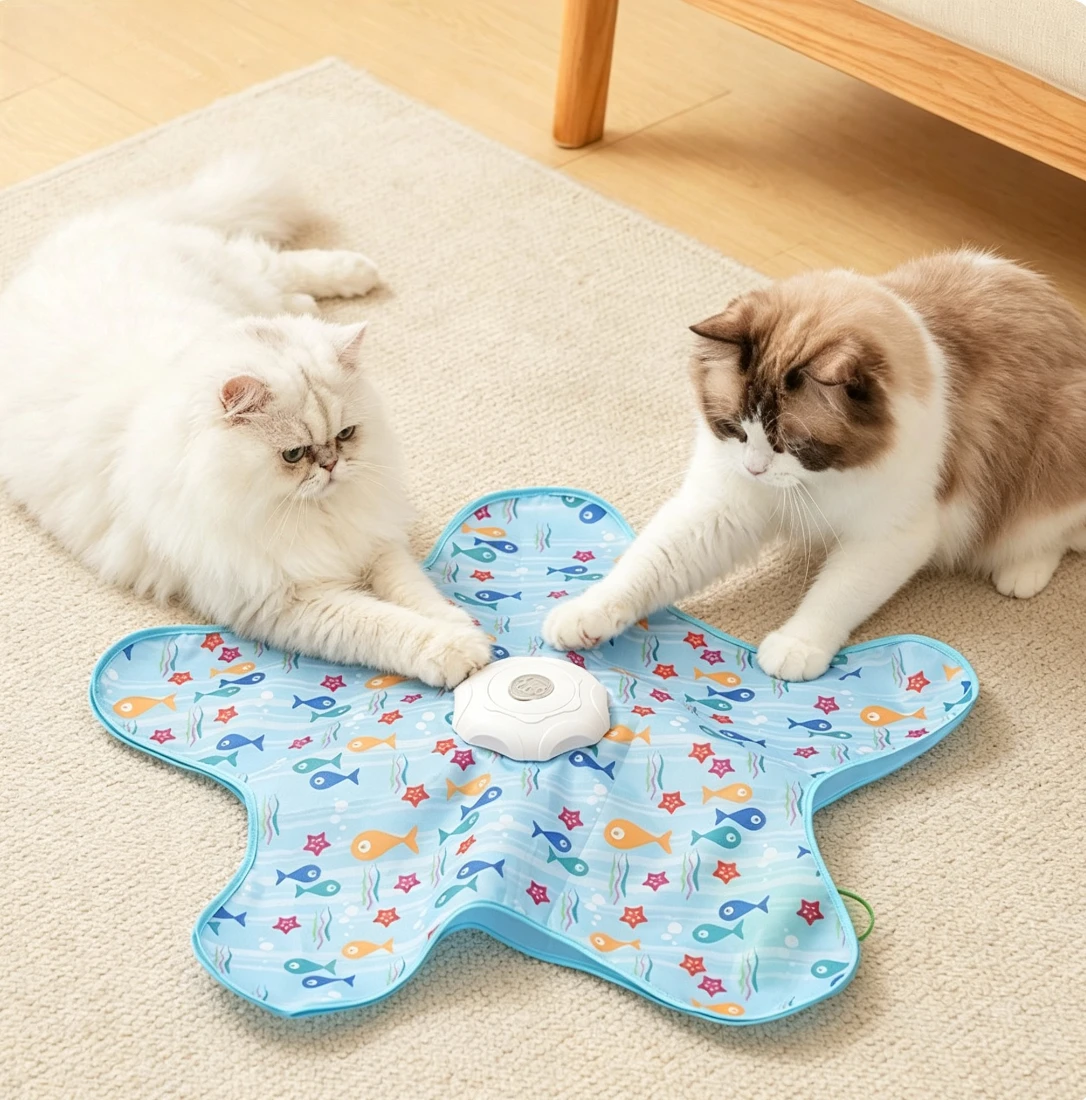 Cat Toys - Интеллектуальная интерактивная игрушка-колокольчик для кошек, автоматическая