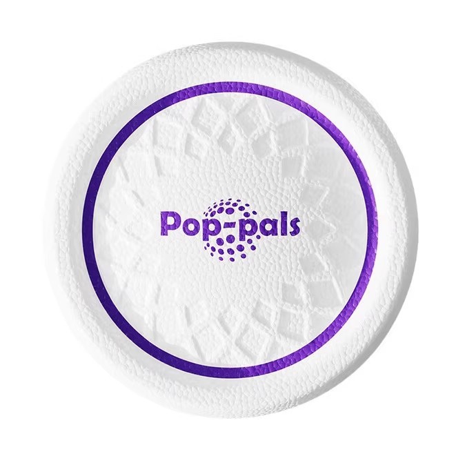Flying Disc Dog Training Toy - Игрушка-фрисби для собак: прочный, мягкий резиновый