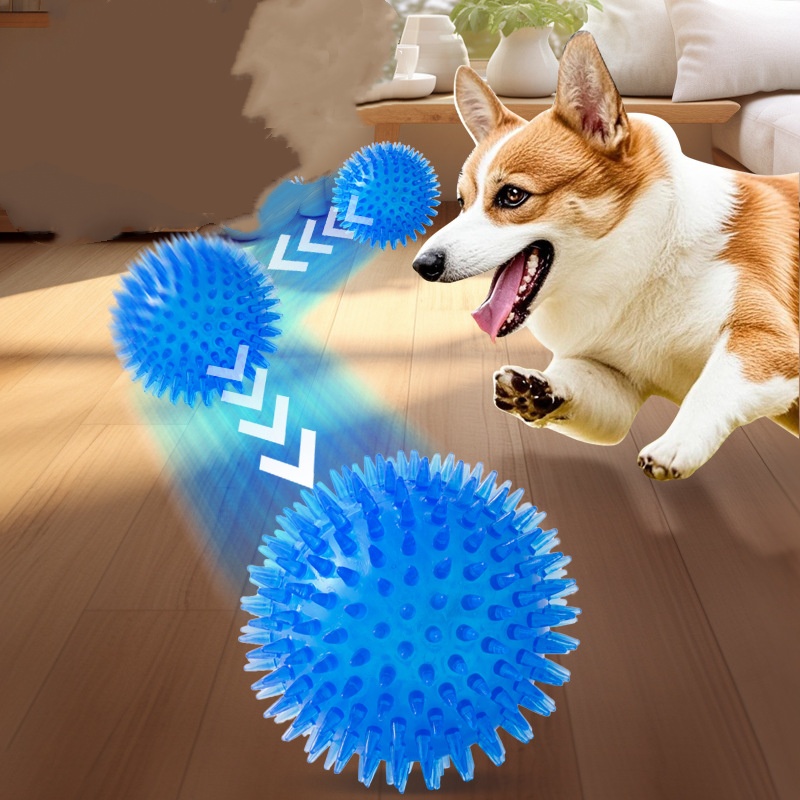 Игрушечный мяч для домашних жи – обзор и цена Interactive Squeaky Plush Dog Toy