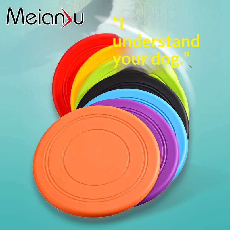 Мягкий летающий диск Meianju д – обзор и цена Flying Disc Dog Training Toy