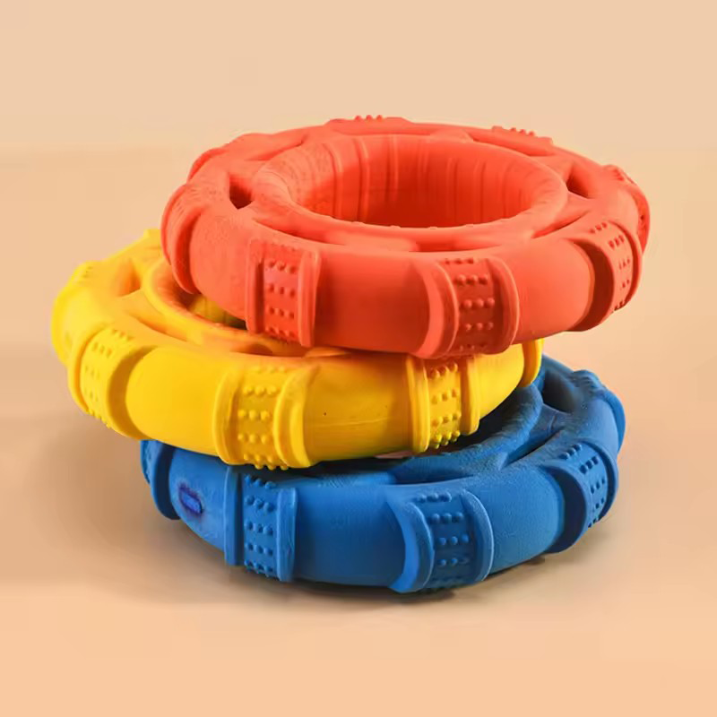 Прочная игрушка для собак в ви – обзор и цена Flying Disc Dog Training Toy