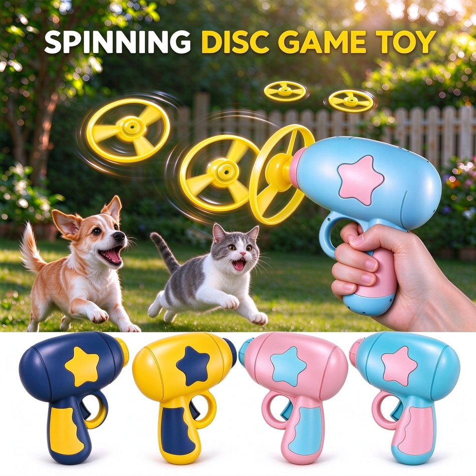 Интерактивная игрушка-дразнилк – обзор и цена Flying Disc Dog Training Toy
